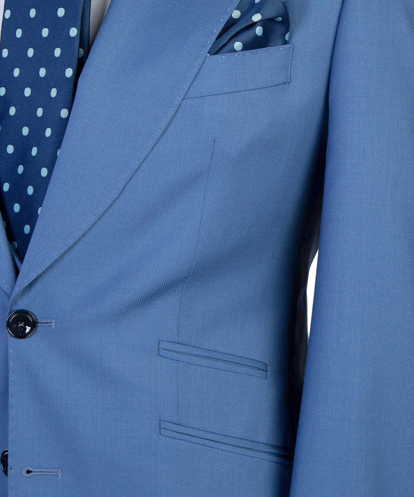 Costume Bleu d'Affaires – Ensemble de 3 Pièces, Élégance & Professionnalisme.